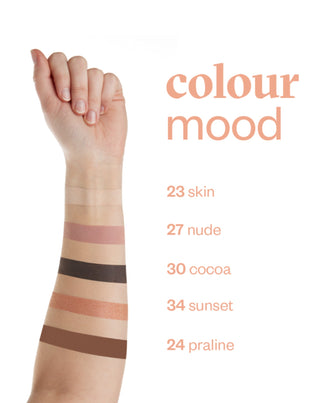 Matt szemhéjpúder Colour mood tejcsokoládé árnyalatában 24 Praline Paese