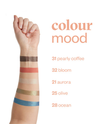 Matt szemhéjpúder Colour mood tejcsokoládé árnyalatában 24 Praline Paese