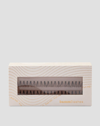 Csomó nélküli szempillacsoportok a Full HD Bamm szem alakjának modellezéséhez! Szempillák