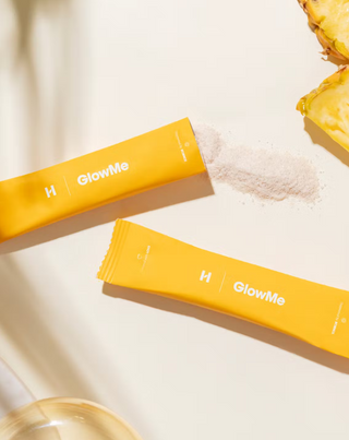 GlowMe ivókollagén ananász-mangó ízben Health Labs Care 30 tasak