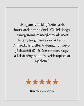 Fur &amp; Skin kiegészítő eledel kutyáknak a gyönyörű szőrzetért és az egészséges bőrért Oggo 180 g
