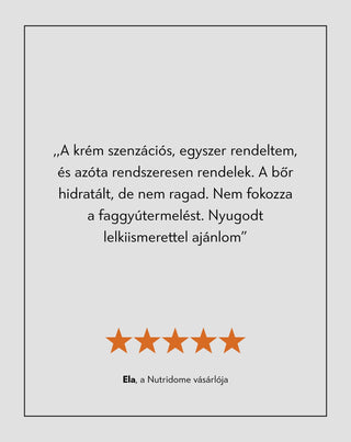 Nutridome simító és feszesítő éjszakai krém hialuronsavval - 5