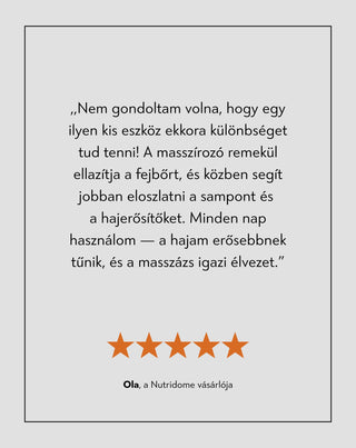 Puha szilikon fejbőrmasszírozó a mikrokeringés serkentésére Twisty