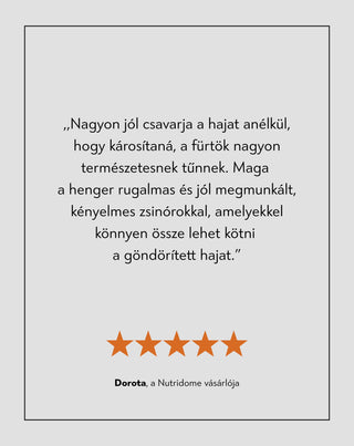 Selyem hőmentes hajgöndörítő a Twisty