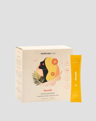 GlowMe ivókollagén ananász-mangó ízben Health Labs Care 30 tasak