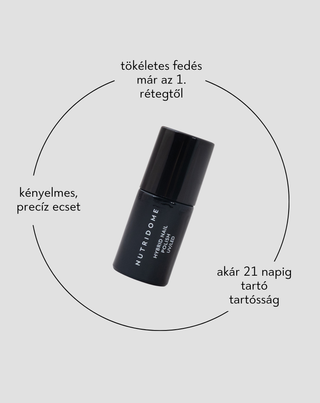 UV/LED hibrid körömlakk Nude Blush 013 Nutridome - 4