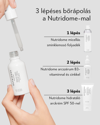 Nutridome B3-vitamin 10% és cink 1% Arcszérum pattanások ellen - 4