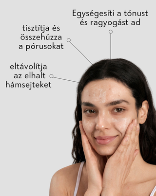Arcpeeling niacinamiddal, panthenollal, BHA-val és mikroszemcsékkel Anti-Acne Orphica Clinic 100 ml - 2