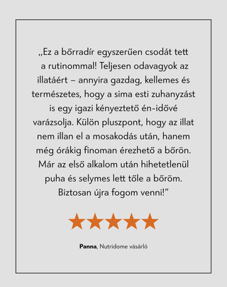 Cukros testradír a simább bőrért Nutridome 250 g - 5