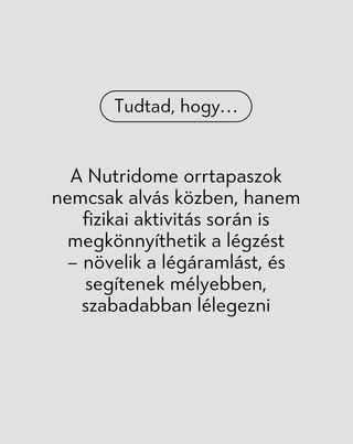 Nutridome orrlégző tapaszok 30 db. - 4