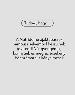 Nutridome természetes bambusz selyem horkolásgátló ajaktapasz 30 db. - 4