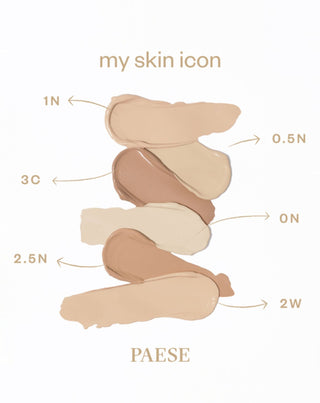 My Skin Icon Paese mattító arcalapozó 0N alabástrom - 4