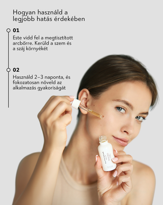 Retinol 0,3% fiatalító arcszérum ráncokra - 4