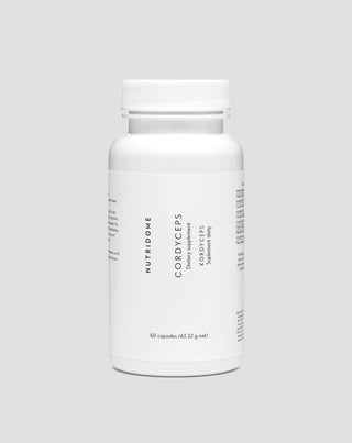 Kordicepsz kivonat 1200 mg 7% kordicepszsav Energia Ellenállóképesség Nutridome 60 kapszula