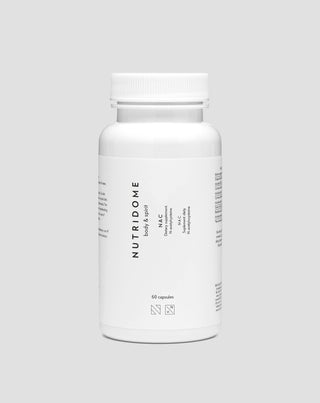 NAC N-acetilcisztein erős antioxidáns regenerációt támogató étrend-kiegészítő Nutridome 60 kapszula - 1