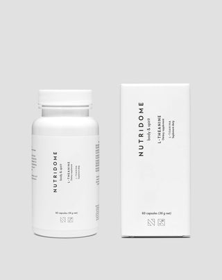 L-teanin a stressz, megnyugvás, koncentráció és az alvás minőségének javítása érdekében Nutridome 60 db - 2