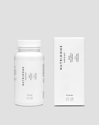 NAC N-acetilcisztein erős antioxidáns regenerációt támogató étrend-kiegészítő Nutridome 60 kapszula - 2