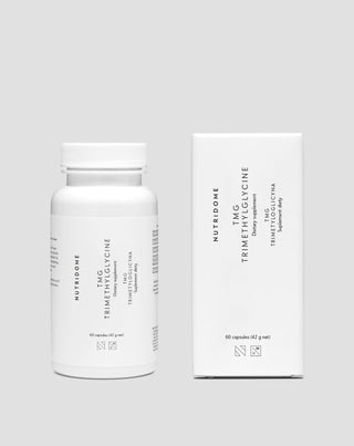 Trimetil-glicin (betain, TMG) a homocisztein-anyagcseréhez és a szív- és érrendszer támogatásához Nutridome 60 db