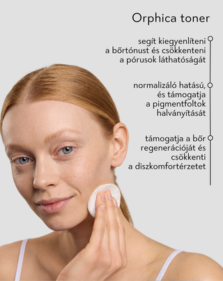 Toner niacinamiddal és azelainsavval Anti-Acne Orphica Clinic 200 ml - 3