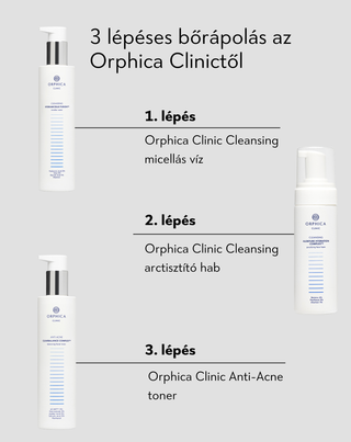 Toner niacinamiddal és azelainsavval Anti-Acne Orphica Clinic 200 ml - 5