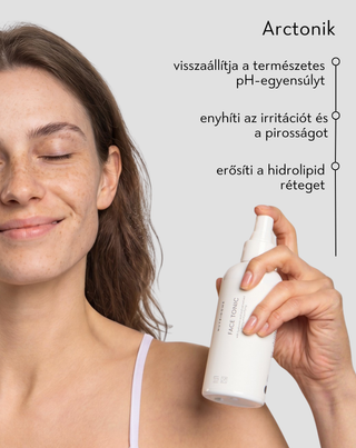 Arctonik az arc tisztításához, hidratálásához és a bőr pH-szintjének szabályozásához Nutridome - 2