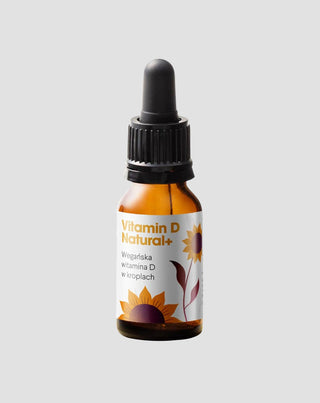 Vegán D3-vitamin cseppekben D-vitamin Natural+ Health Labs Care