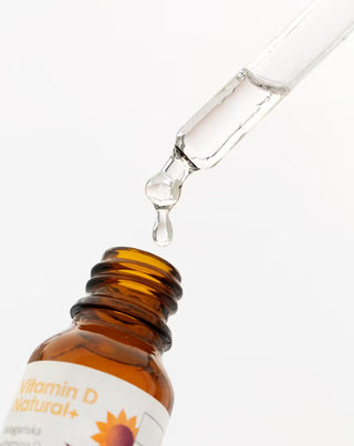 Vegán D3-vitamin cseppekben D-vitamin Natural+ Health Labs Care