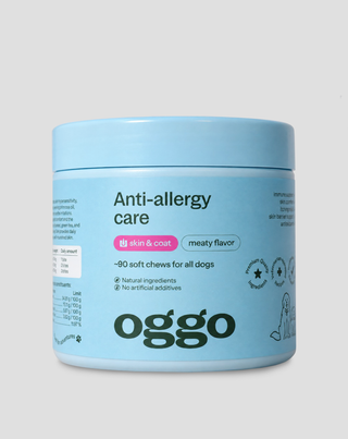 Kiegészítő állateledel allergiás és érzékeny bőrű kutyáknak Anti-Allergy Care Oggo 180 g