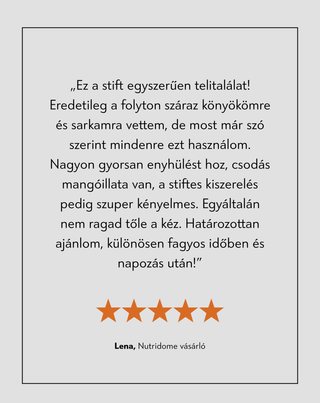 Intenzíven tápláló testápoló stiftben természetes olajokkal Nutridome