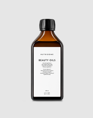 Bőrszépítő iható olajok Omega-6-tal és E-vitaminnal Beauty Nutridome 250 ml - 1