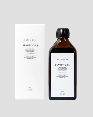 Bőrszépítő iható olajok Omega-6-tal és E-vitaminnal Beauty Nutridome 250 ml
