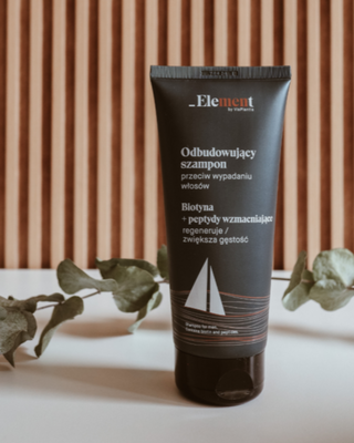 Element Men újjáépíti a hajhullás elleni sampont férfiaknak - 2