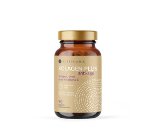 Kollagén plusz öregedésgátló kapszula kollagénnel, cinkkel és C-vitaminnal Nutri Clinic 90 kapszula - 1