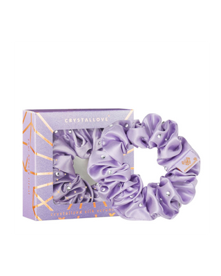 Selyem hajpántok kristályokkal – lilac Crystallove