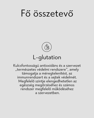 Glutation GSH antioxidáns kapszula az immunrendszer támogatására Nutridome 60 db. - 3