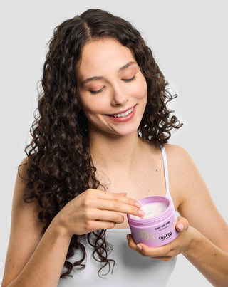 Göndörség aktivátor krém göndör vagy hullámos hajra Twisty len- és zabkivonattal