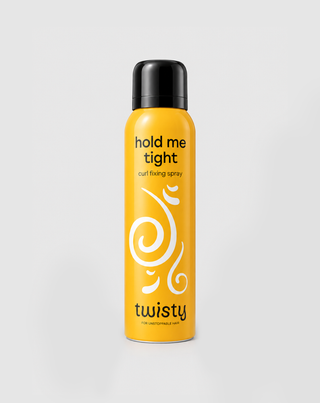 Twisty fixáló spray göndör hajra, amely súlytalanul kiemeli a hullámot