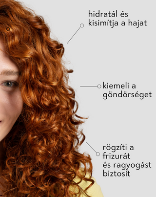 Twisty hab + göndörítő krém szett a göndörség kiemeléséhez és a göndör, hullámos haj formázásához - 4