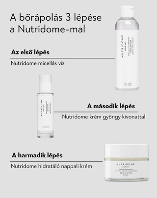 Nutridome hidratáló ránctalanító nappali arckrém makadámia olajjal - 4