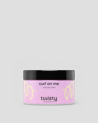 Göndörítő krém a természetes hullámok aktiválása göndör és szöszösödő hajra Twisty, mini verzió, 100 ml