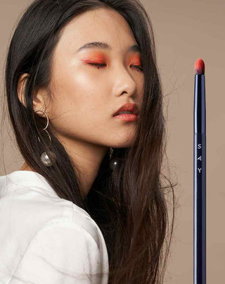 Szemhéjpúder ecset tökéletes a füstös 3. szemhez Say Makeup - 2