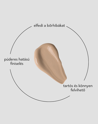 Nutridome könnyű, jól fedő és matt hatású arckrém 12 órás tartóssággal olajbarna bőrszínhez, árnyalat: 03 Nude - 5