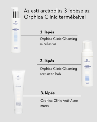 Tisztító és regeneráló maszk fehér agyaggal Anti-Acne Orphica Clinic 100 ml - 4