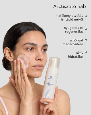 Habzó arctisztító betainnal, panthenollal és allantoinnal Cleansing Orphica Clinic 150 ml - 2