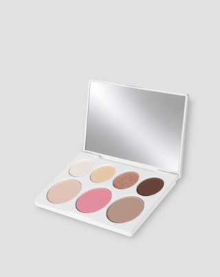 Többfunkciós paletta szemsminkhez és arckontúrozáshoz Face &amp; Eyes Nutridome