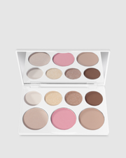 Többfunkciós paletta szemsminkhez és arckontúrozáshoz Face & Eyes Nutridome