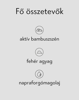 Nutridome méregtelenítő archámlasztás aktív bambusz szénnel és fehér agyaggal - 3