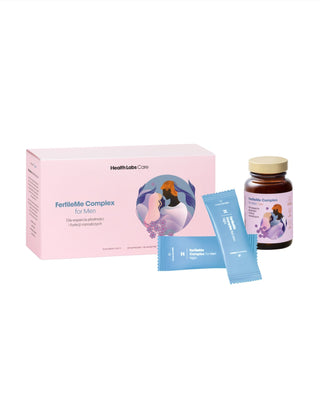 Kiegészítés a férfiak termékenységének támogatásához: FertileMe Complex for Men Health Labs Care