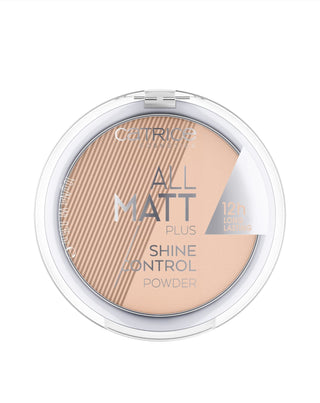Minden Matt Plus Shine Control mattító púder meleg bézs 030 Catrice