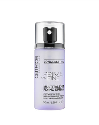 Prime And Fine Multitalent Fixing spray sminkjavító, Catrice